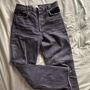 Women’s Agolde black jeans